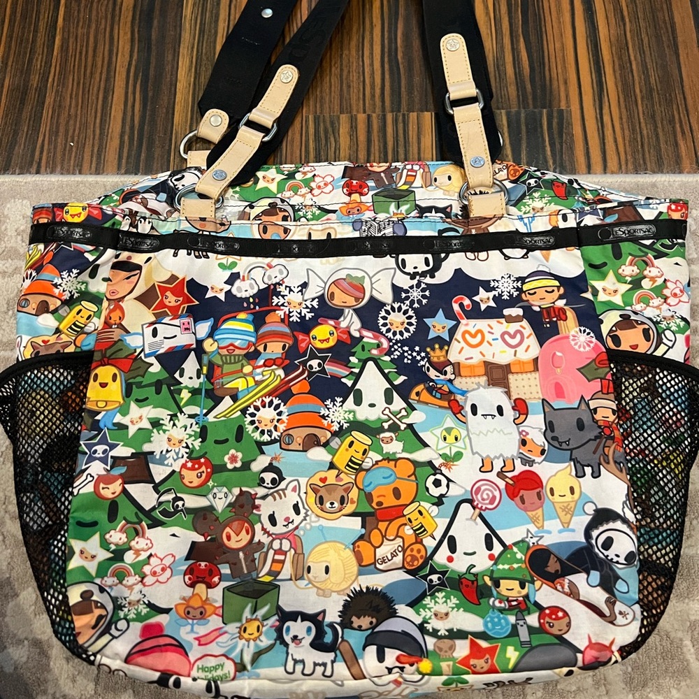 Tokidoki LeSport Sac vacanze winter wonderland tote